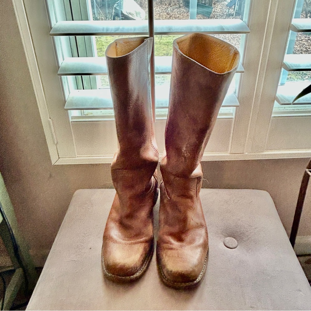Classic Vintage Frye Campus Boots - Picture 3 of 16